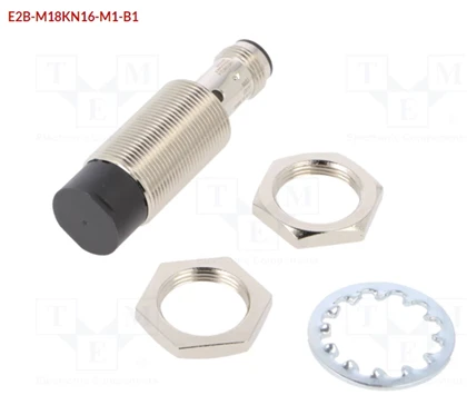 OMRON E2B-M18KN16-M1-B1 OUT: PNP / NO; 0÷16mm; 10÷30VDC; M18;